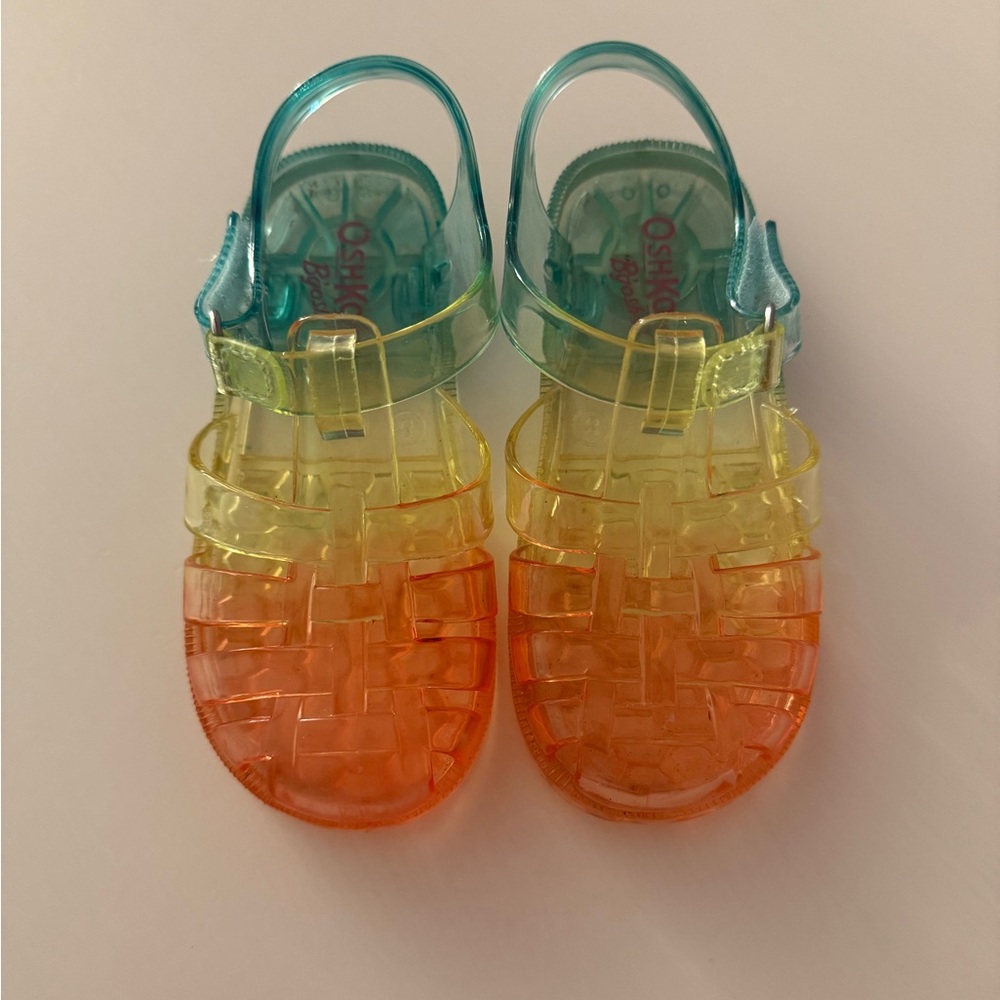 Size 8 - Rainbow Jelly Shoes
